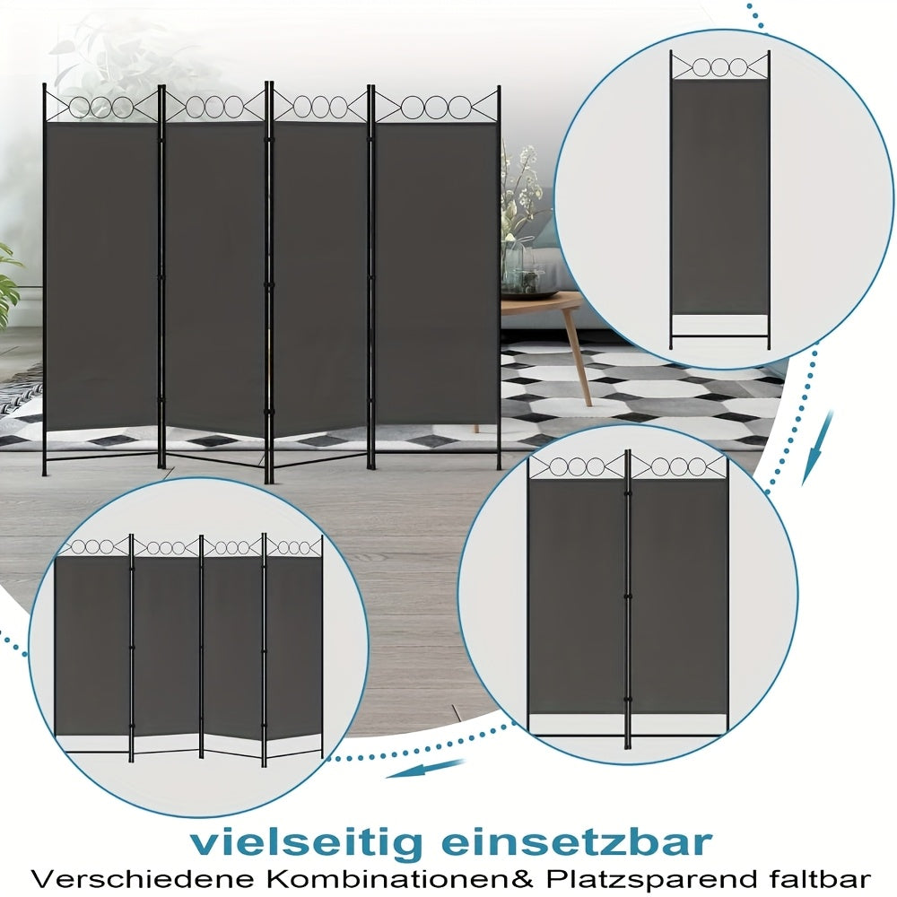 Pare-vue 1 pièce, durable et pliable, convient pour une utilisation intérieure et extérieure, jardins, balcons et terrasses, offre de l'intimité, facile à assembler, démonter et nettoyer