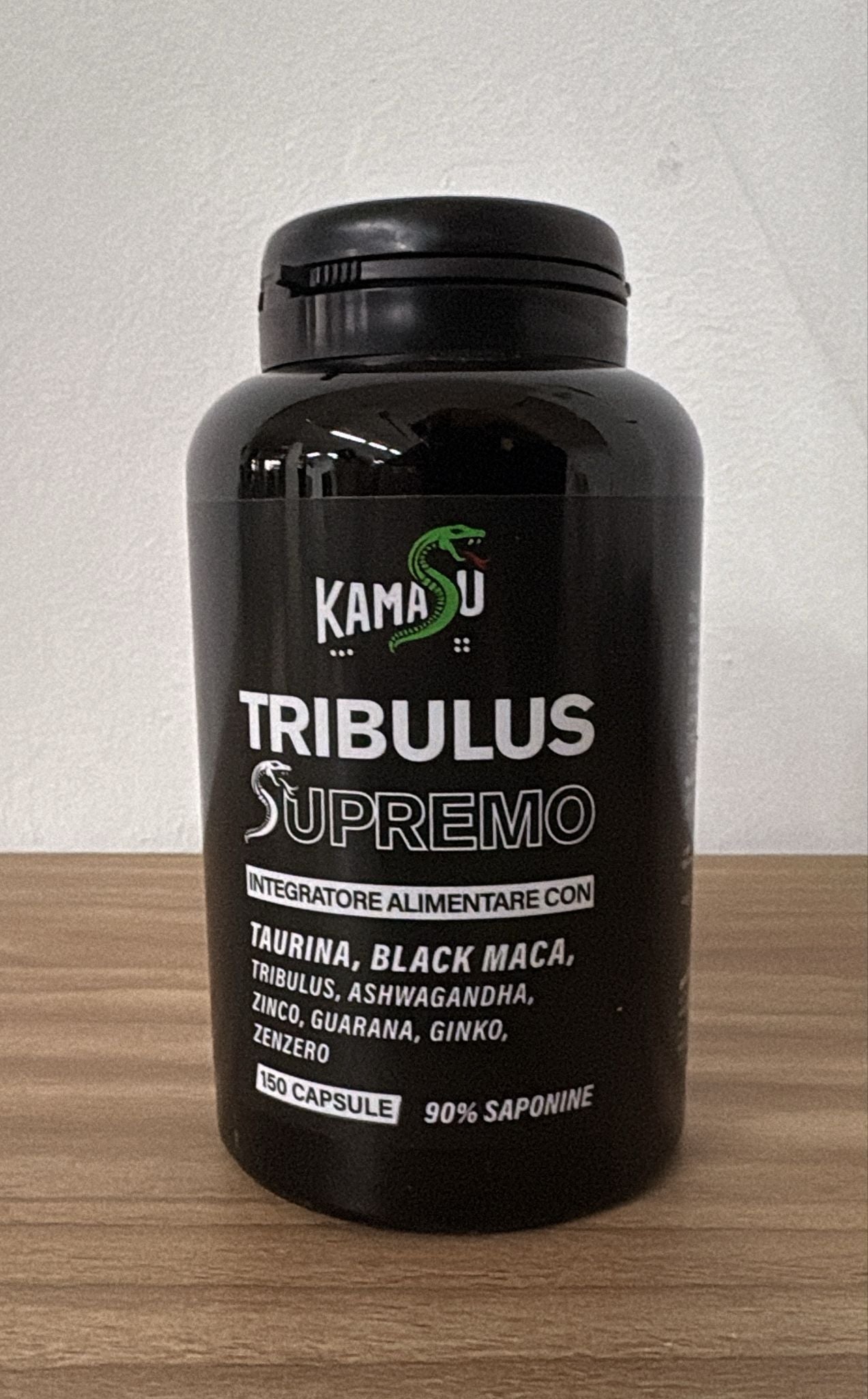 Intégrateur Homme avec Tribulus Terrestris, Maca, Taurine, Guarana et Ginkgo Biloba