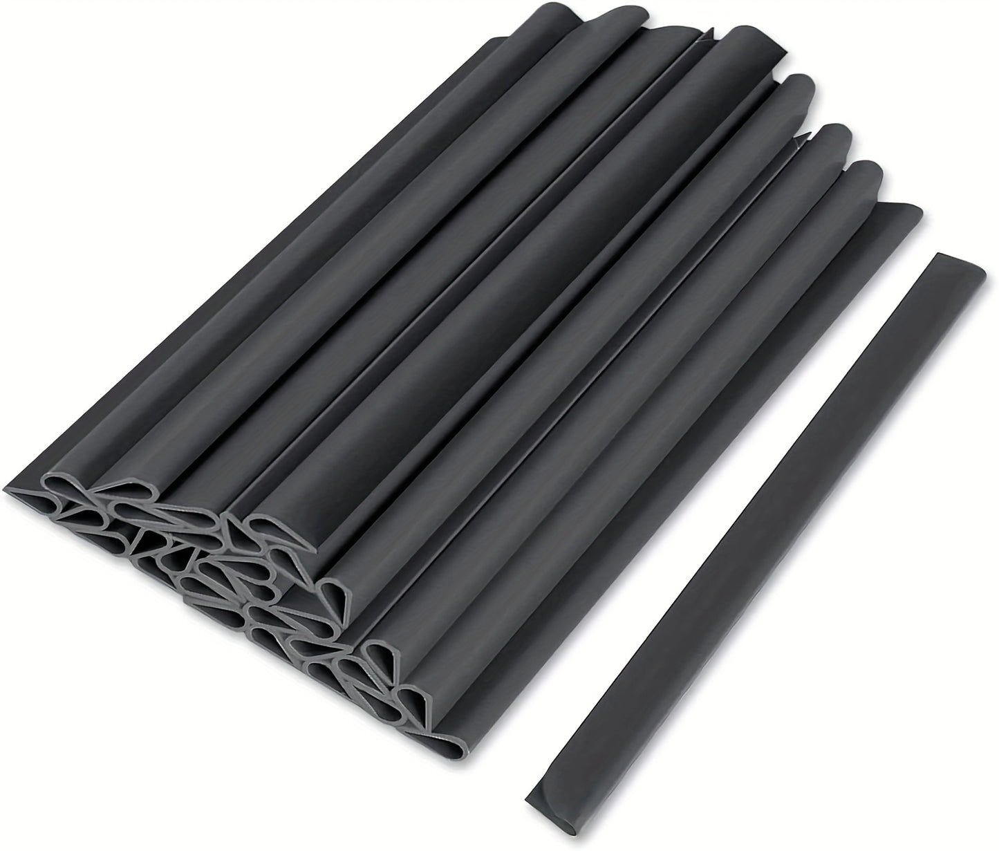 72 pièces de bandes d'écran d'intimité en PVC avec rails de serrage, conçues pour être utilisées comme barrière anti-vent ou écran d'intimité pour jardins et clôtures, comprenant des clips de fixation pour les clôtures en treillis double fil en couleur an