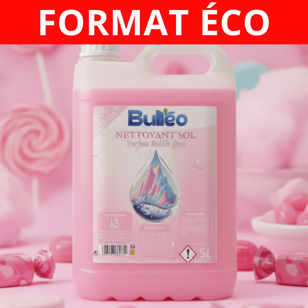 Nettoyant Sol Parfum Chewing-Gum – 5L Bulléo