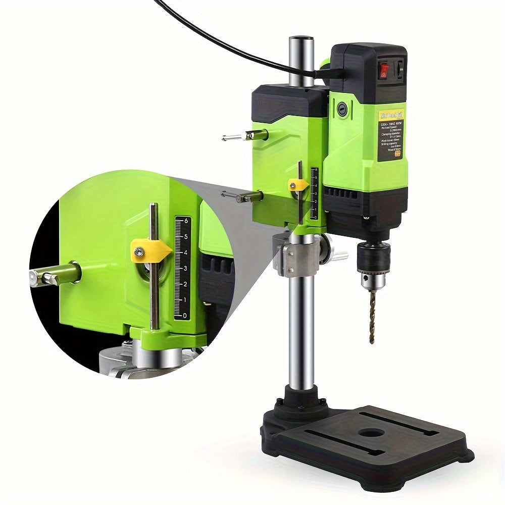 ALLSOME Perceuse d'établi 6 vitesses 800W Machine de perçage BG-5167