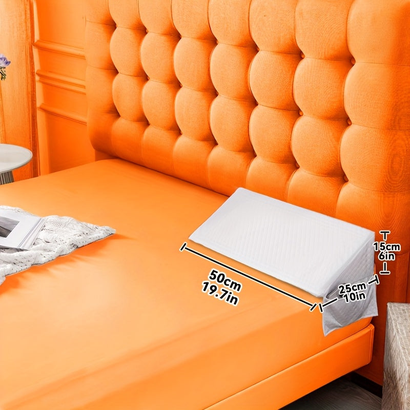 Coussin de lit en coin, oreiller de lecture, remplissage de matelas, fermeture de tête de lit, appui-tête pour dormir ou comme dossier entre la tête et le mur, avec housse amovible. Parfait pour dormir ou lire, le meilleur choix de cadeau