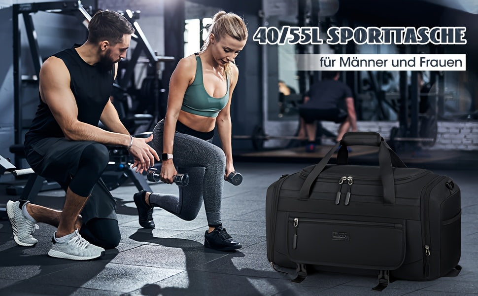 Grand sac de voyage, disponible en tailles 40L et 55L pour camping et voyage – vue détaillée 8