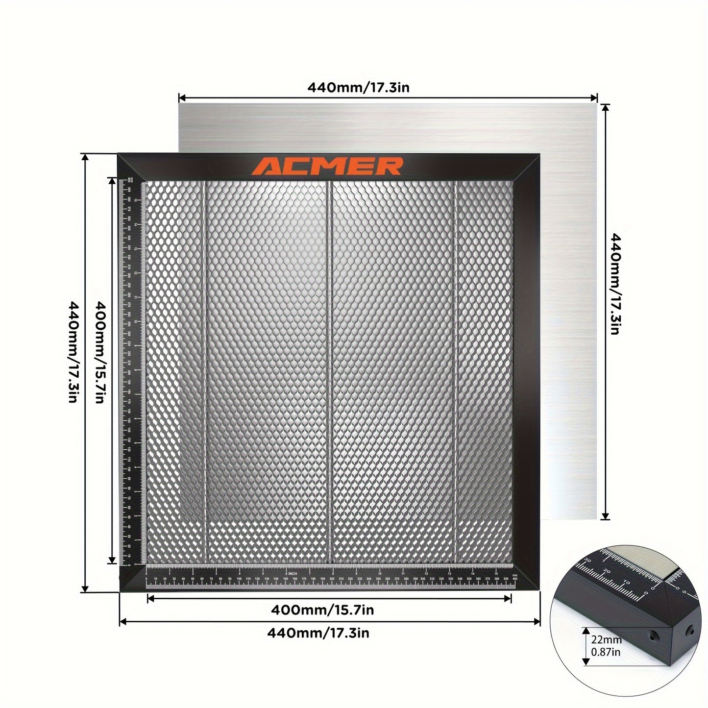 Machines à pochoir, compatible avec TTS-55 pour machines de gravure laser CO2 et diode – vue détaillée 21