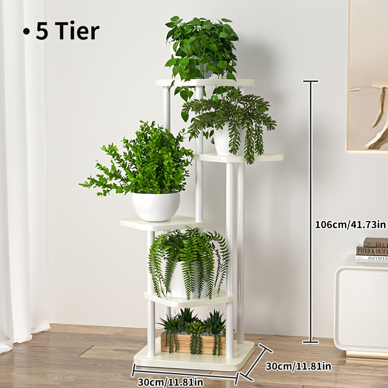 Support à plantes en bois, métal pour salon et maison – vue détaillée 18