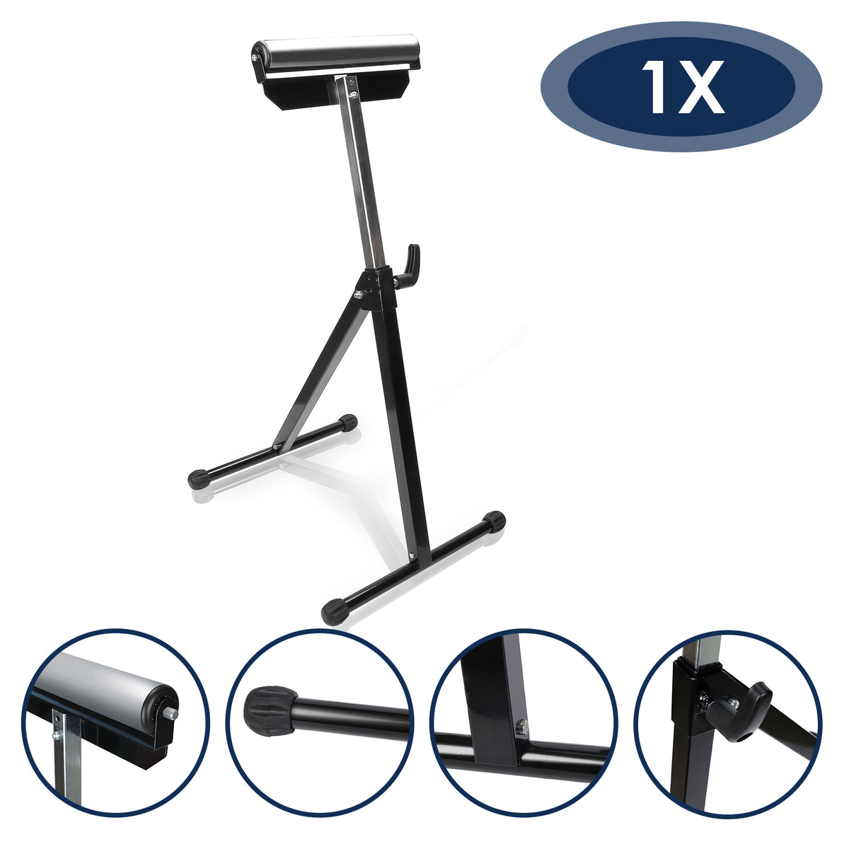 Support à Rouleaux Réglable Sonnewelt, pliable pour quotidien et maison – vue détaillée 16