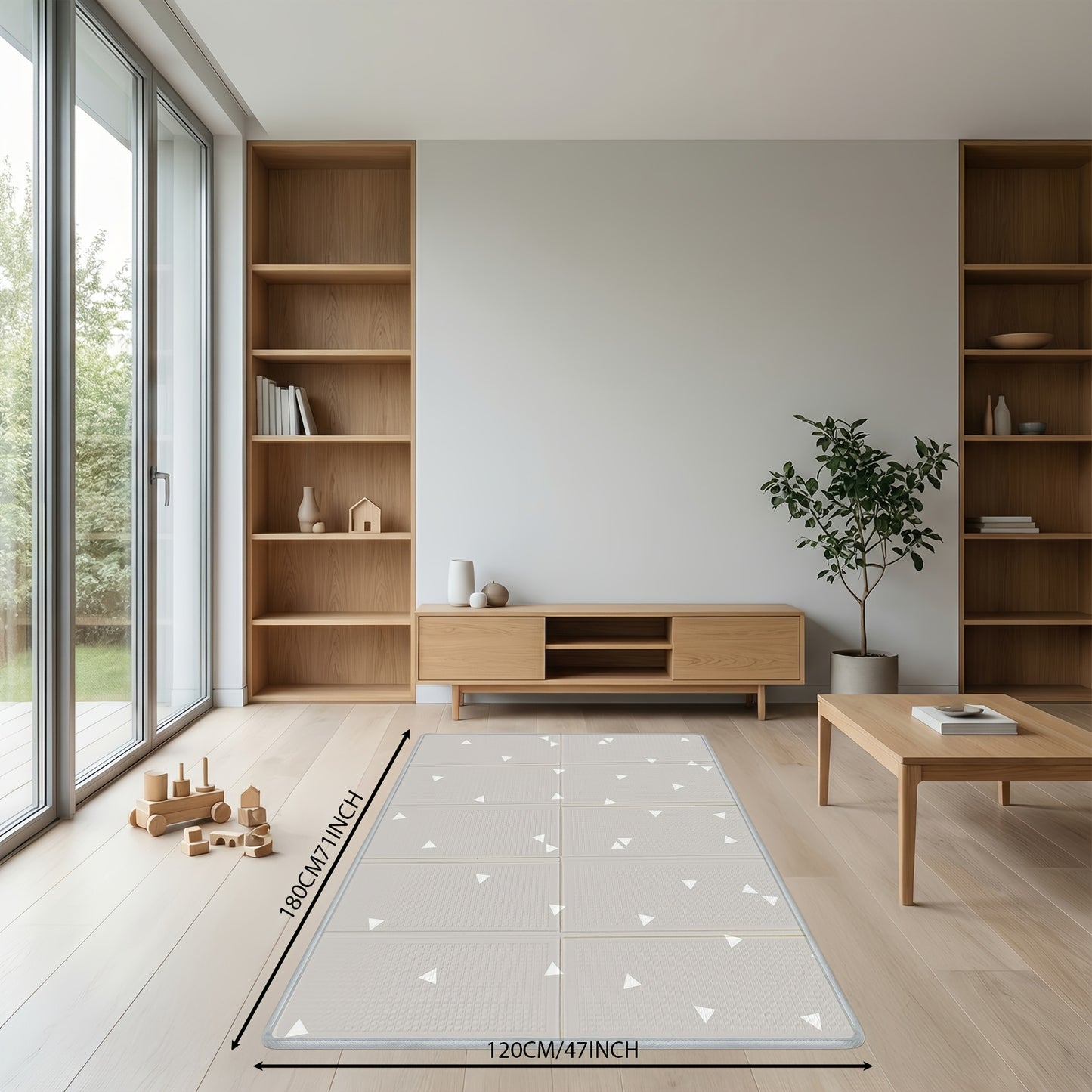 Tapis XPE Spacieux, Animal+Triangle pour une valeur à long terme et un plaisir facile – vue détaillée 10