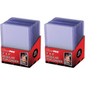 2X Ultra Pro Clear Regular Toploader 3" X 4" 25-Count Per Pack