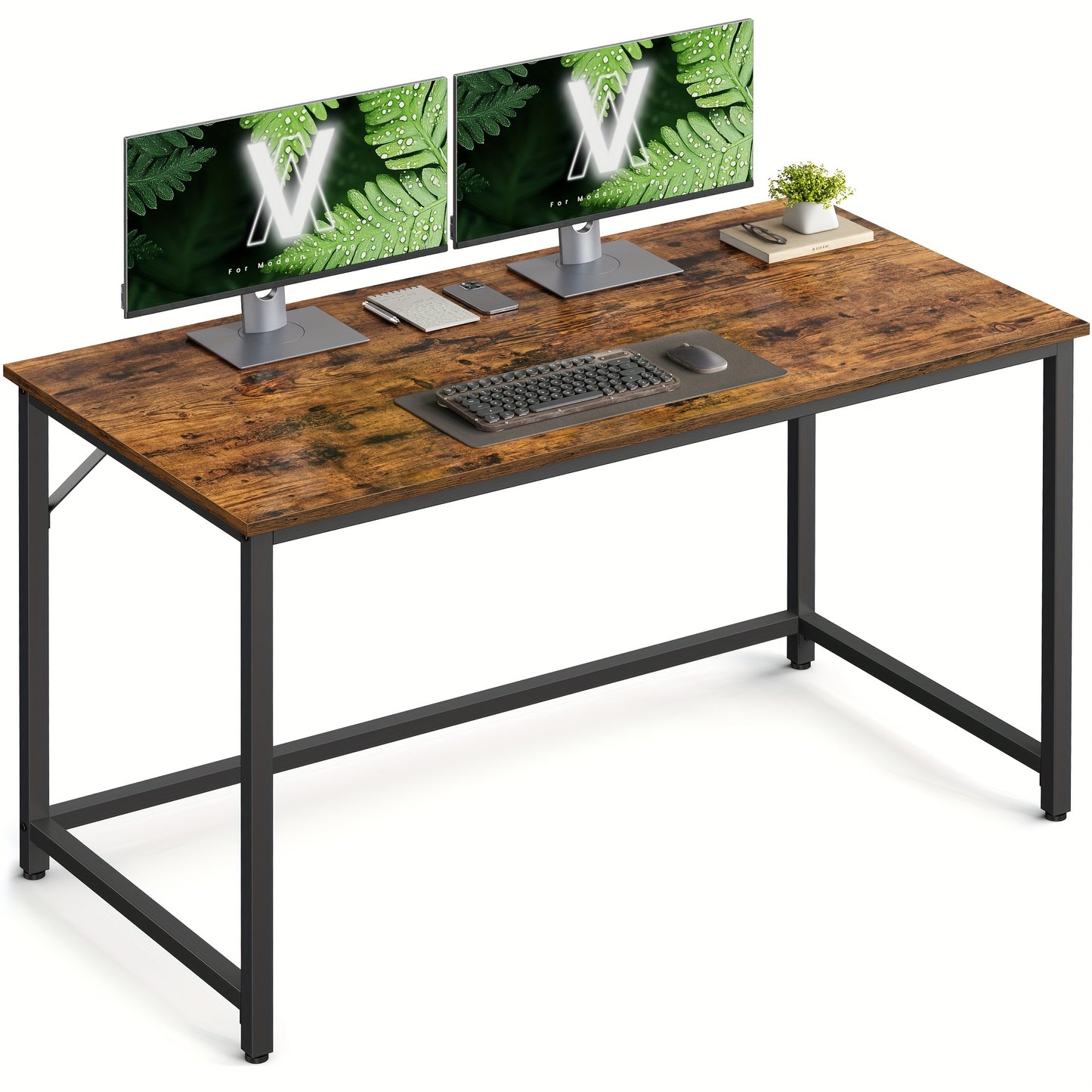 Meuble pour le travail ou l'étude, avec des dimensions de 120 x 60 x 76 cm, adapté à une salle d'étude, chambre ou salon