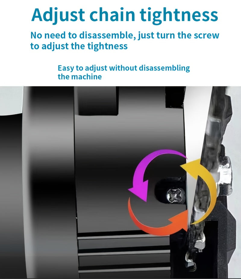 Nouvelle Mini Tronçonneuse Sans Fil, Légère et Portable, Machine Électrique à Main pour Couper les Arbres, Équipée d'un Pare-éclaboussures, Verrou de Sécurité, Batterie Rechargeable et Coupe Sûre, Permet de Couper Rapidement les Branches d'Arbres, Jardins