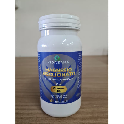 [Promotion de 2 paquets] 2 Compléments de Bisglycinate de Magnésium avec Vitamine B6 - 360 Gélules