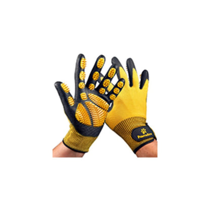 Gants de toilettage et de bain pour animaux de compagnie - Gants anti-peluches adaptés aux animaux avec des poils longs et courts, efficaces pour enlever les poils des chats, des chiens et des chevaux (Jaune)