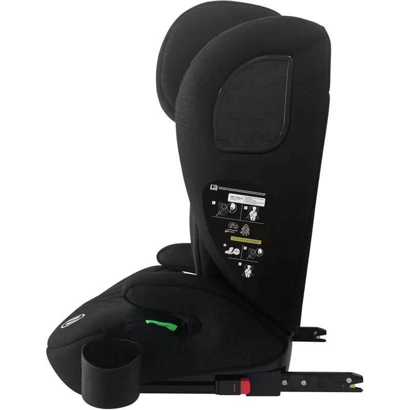 Bari, Siège auto enfant Isofix, I-size, 100-150 cm, environ 4-12 ans, Rehausseur siège auto enfant, Isofix, avec Protection Latérale, Appui-tête Réglable, Porte gobelet