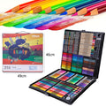 Collection de 258 crayons de couleur de haute qualité pour adultes, idéaux pour le coloriage, le mélange et le superposage - adaptés aux applications artistiques professionnelles