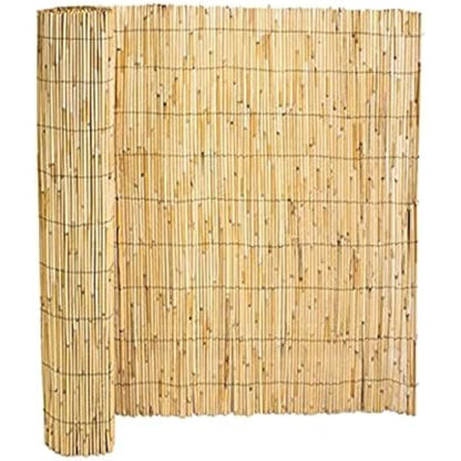 canisse en Bambou brise vue, clôture de jardin décorative extérieur pour jardin et terrasse, couverture de protection contre le vent et le soleil - Profondeur 150 x Longueur 500 cm