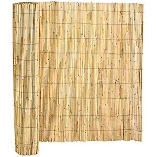 canisse en Bambou brise vue, clôture de jardin décorative extérieur pour jardin et terrasse, couverture de protection contre le vent et le soleil - Profondeur 150 x Longueur 500 cm