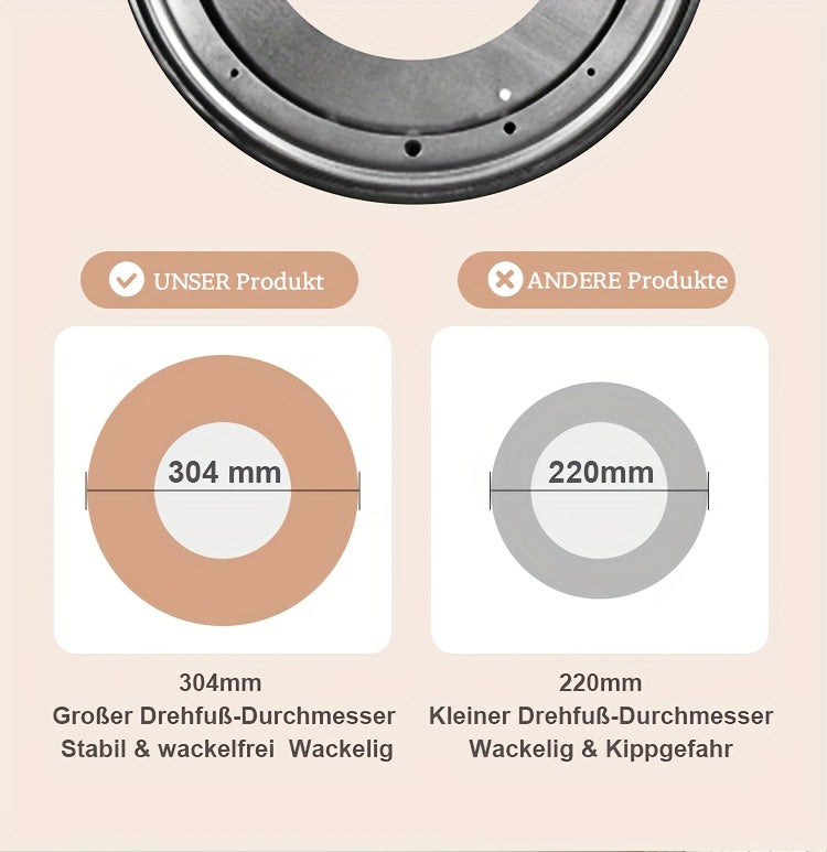 Étagère à livres rotative à 360°, 1 pièce, 3/4/5 niveaux, diamètre 46×H160cm, étagère de rangement peu encombrante pour salon, chambre, bureau, design moderne