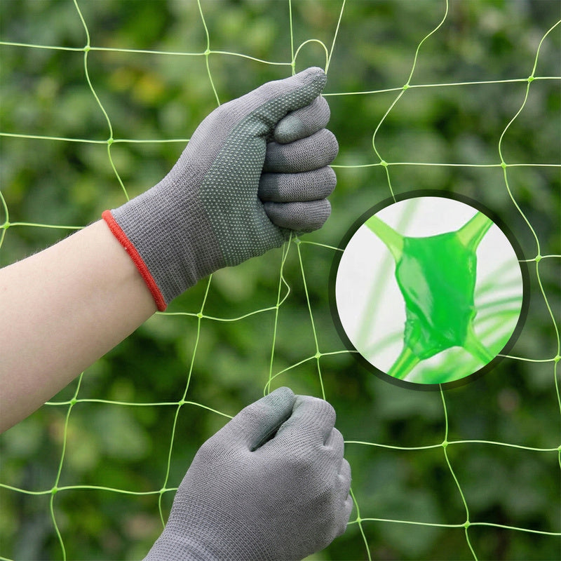 Garden Net for Climbing Plants 1.2×20M Support for Growing Cucumbers, Beans And Climbing Flowers, Durable Net with 15 × 17 Cm Mesh Ensuring Stable Plant Guidance in Vertical And Better Access to Light, Net for Cucumbers, Net for Tomatoes, Elastic Construc