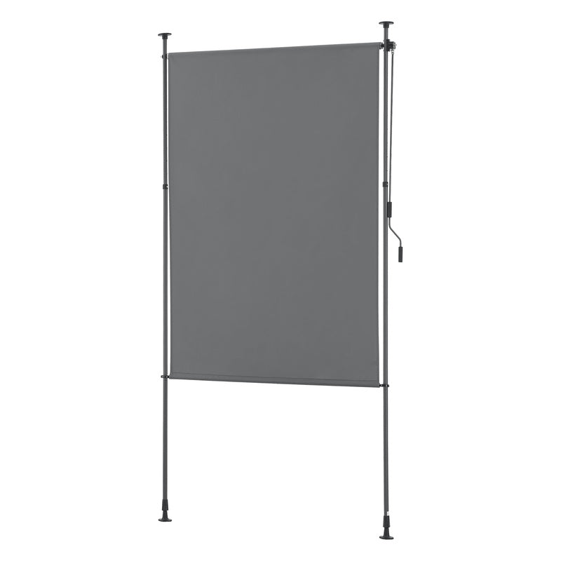 Store Extérieur Cimarra pour Balcon avec Manivelle, Cadre en Acier Résistant aux Intempéries, Disponible en Diverses Couleurs et Tailles