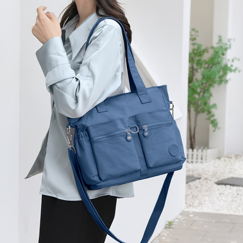 Nouveau Style Sacoche Décontractée Grande Capacité, Sac à Bandoulière pour Trajets Quotidiens, Sac à Dos d'Étudiant pour la Rentrée Scolaire, à la Mode et Polyvalent, Sac de Voyage, Sac de Travail, Sacs, Sacoche