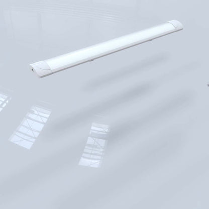 Bandes lumineuses LED 60,96 cm 91,44 cm 121,92 cm 152,4 cm, tube lumineux à profilé, lumière d'épissure pour bureau, magasin, garage, plafond, pièce, blanc froid, blanc neutre, tube lumineux LED, luminaire de plafond LED pour garage, magasin, couloir, bur