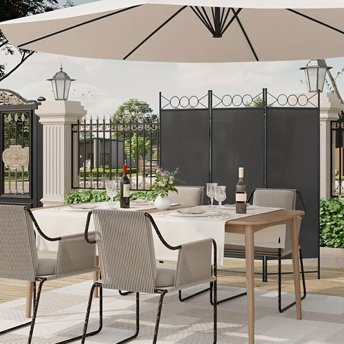 Pare-vue 1 pièce, durable et pliable, convient pour une utilisation intérieure et extérieure, jardins, balcons et terrasses, offre de l'intimité, facile à assembler, démonter et nettoyer