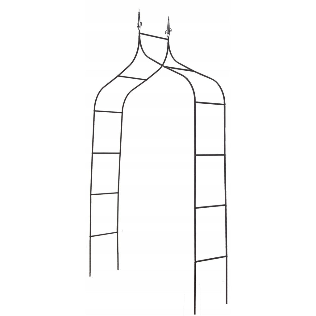 PERG-N3214 PERGOLA DE JARDIN EN MÉTAL POUR ROSAIS ET FLEURS GRIMPANTES