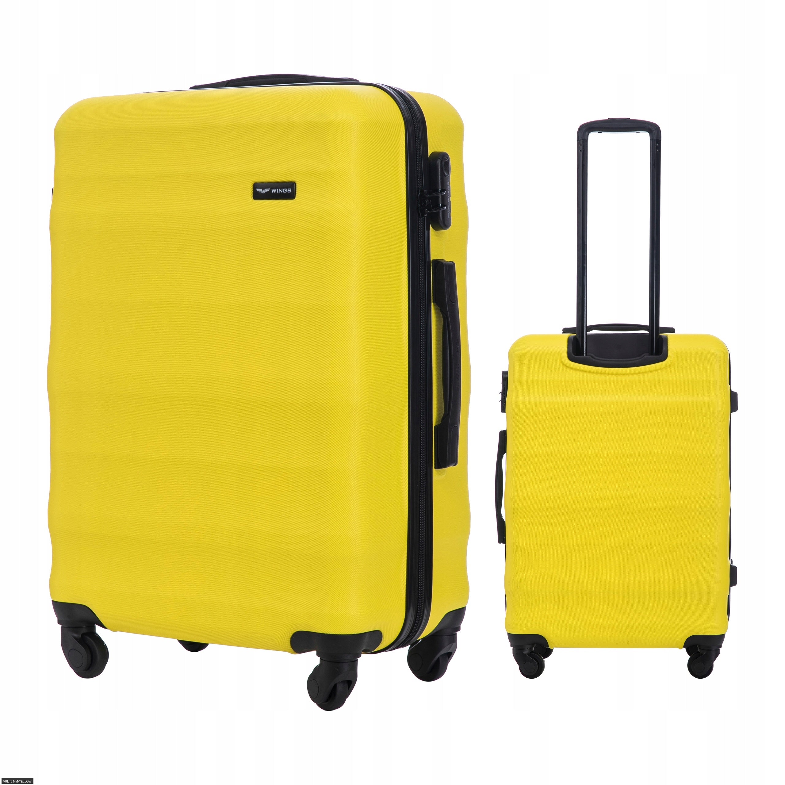 Valise au choix / ABS+ 28" 24" 20" / Dimensions environ 75 X 50 X 30 Cm ou 68 X 41 X 25 Cm ou Cabine 55 X 40 X 20 Cm / Valise cabine ABS+ de haute qualité avec serrure numérique et roues à 360°, Valise à roulettes pour les principales compagnies aériennes