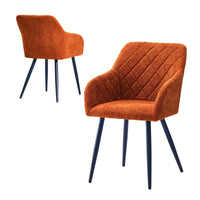 Le lin – orange rouille