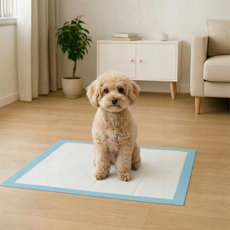 SERVETTES HYGIÉNIQUES POUR CHIENS ET CHATS POUR L'APPRENTISSAGE DE LA PROPRETÉ 45x60CM ÉPAISSES 50 PCS