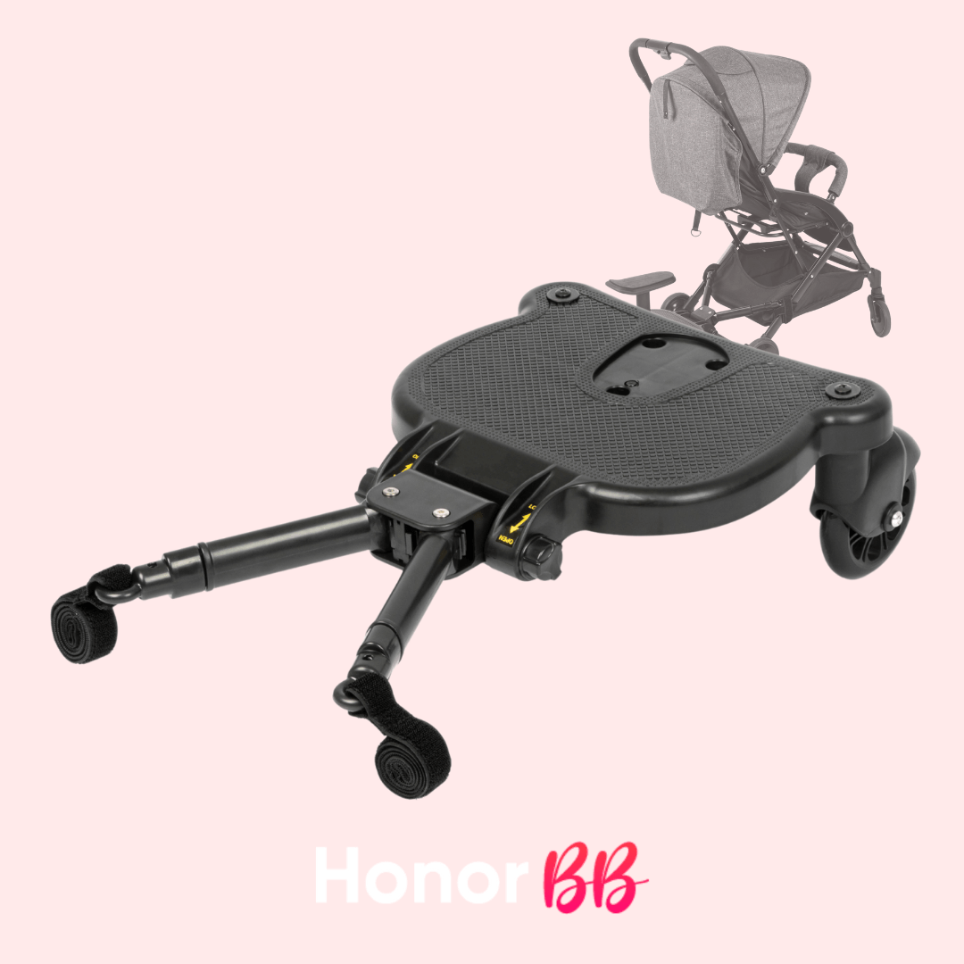 Honor BB Planche Universelle Roalleasy pour Poussettes – Support Stable et Sécurisé pour Enfant, Facile à Installer, Compatible avec la Plupart des Poussettes, Confortable et Pratique pour Déplacements en Famille, Idéal pour Marcher et Voyager avec Bébé e