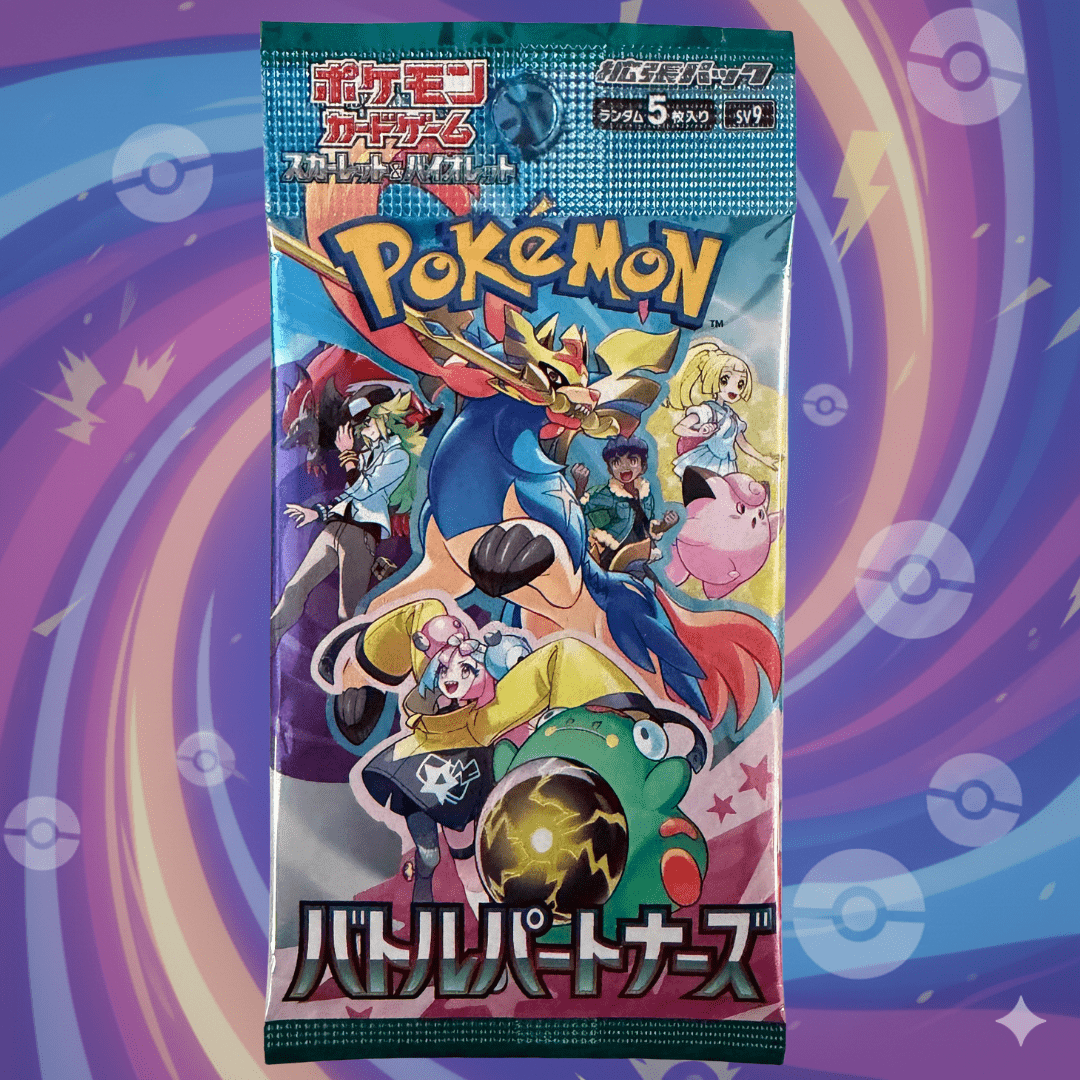 3X Packs Booster Pokémon Originaux Japonais – Dernières Série Cartes à Collectionner
