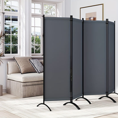 1 pièce, Séparateur de pièce, Autoportant, Pliable, Conception à quatre panneaux, Écran d'intimité, Convient pour une utilisation intérieure et extérieure, Robuste et durable, Réglable, Confortable et élégant, Facile à assembler et à démonter