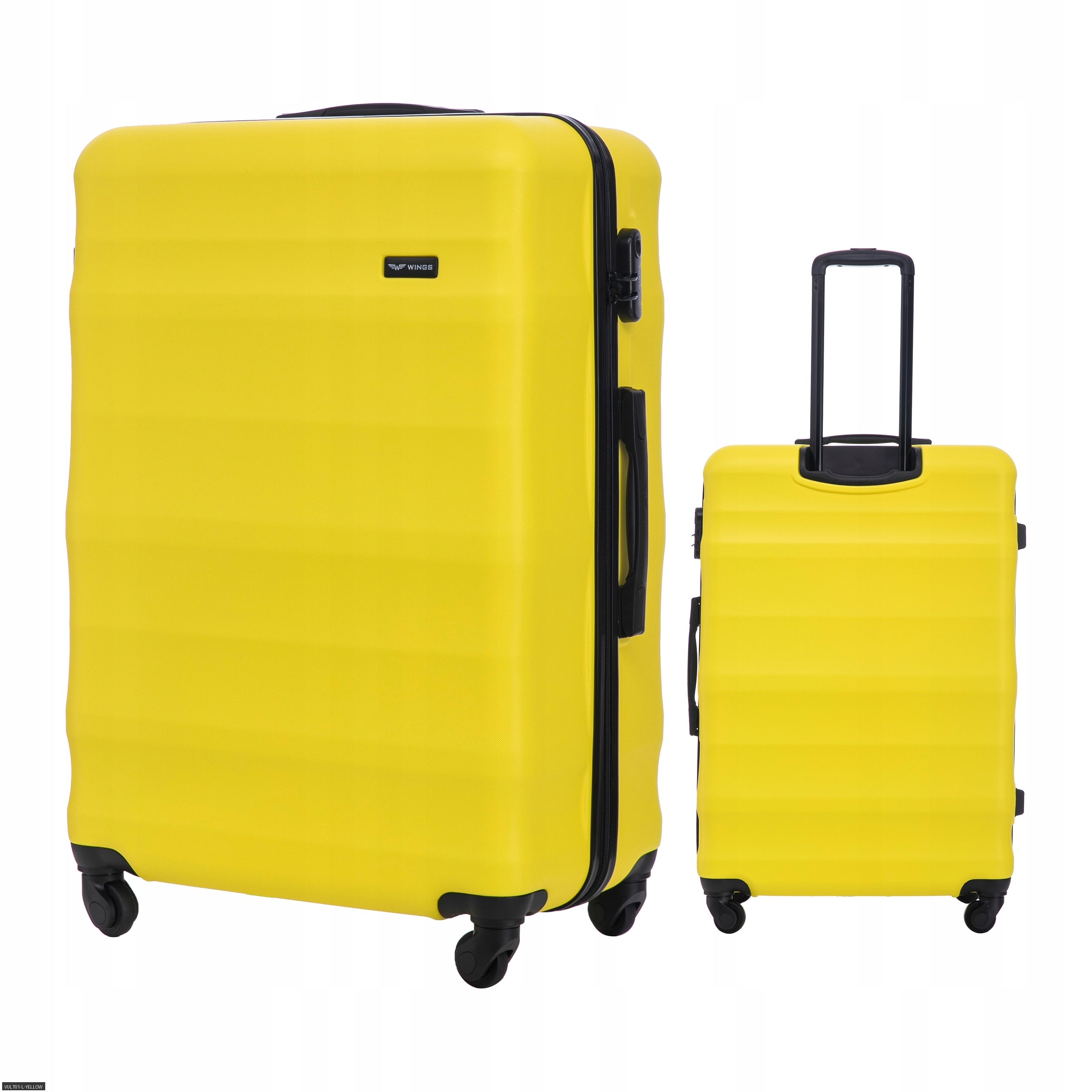 Valise au choix / ABS+ 28" 24" 20" / Dimensions environ 75 X 50 X 30 Cm ou 68 X 41 X 25 Cm ou Cabine 55 X 40 X 20 Cm / Valise cabine ABS+ de haute qualité avec serrure numérique et roues à 360°, Valise à roulettes pour les principales compagnies aériennes