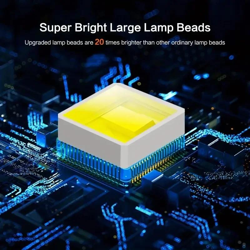 Lampadaire Solaire Extérieur avec Détecteur de Mouvement 6500K, Projecteur de Sécurité Solaire pour Jardin, Rue