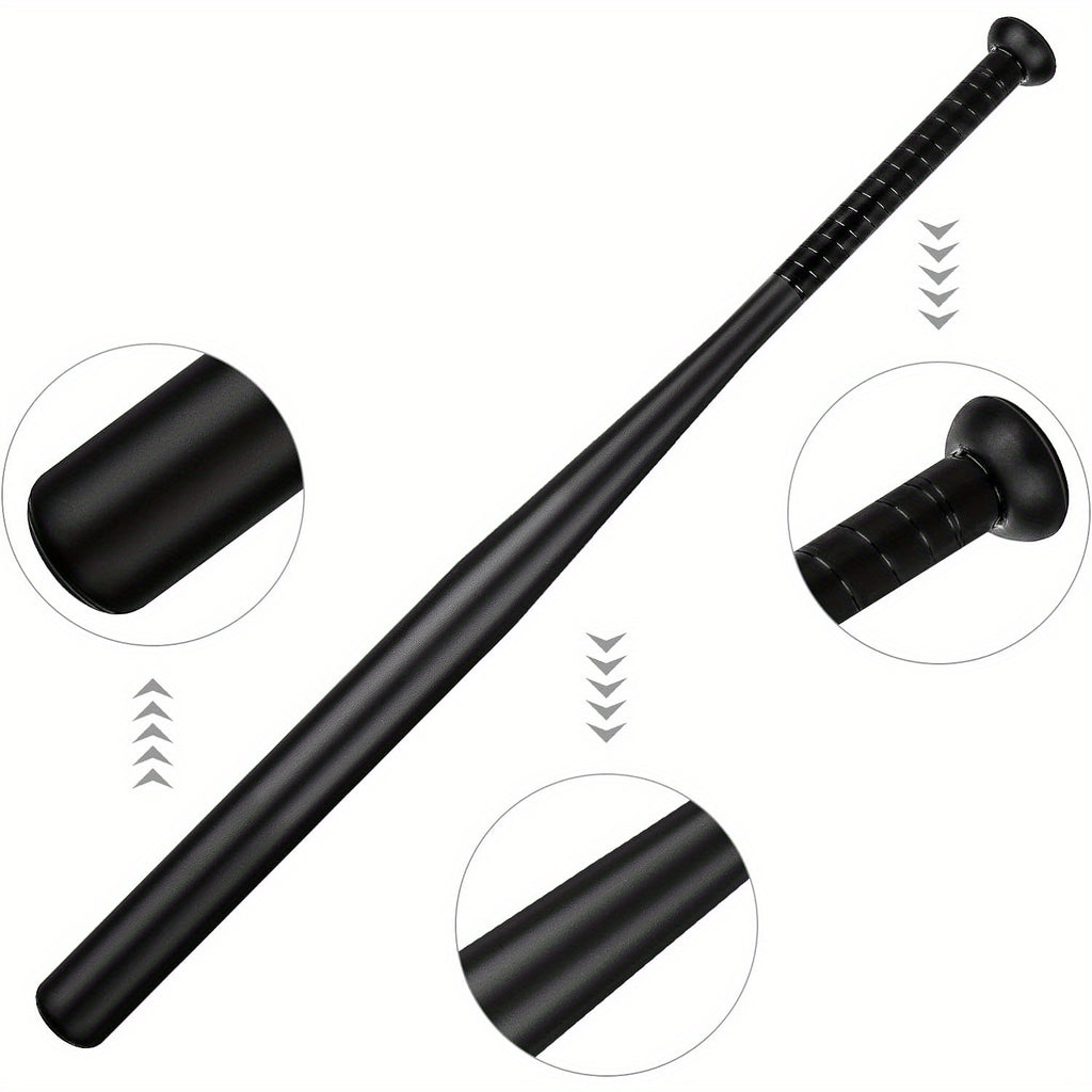 32 in (81,28 cm) Baseballschläger en aluminium avec poignée antidérapante pour le sport de baseball noir