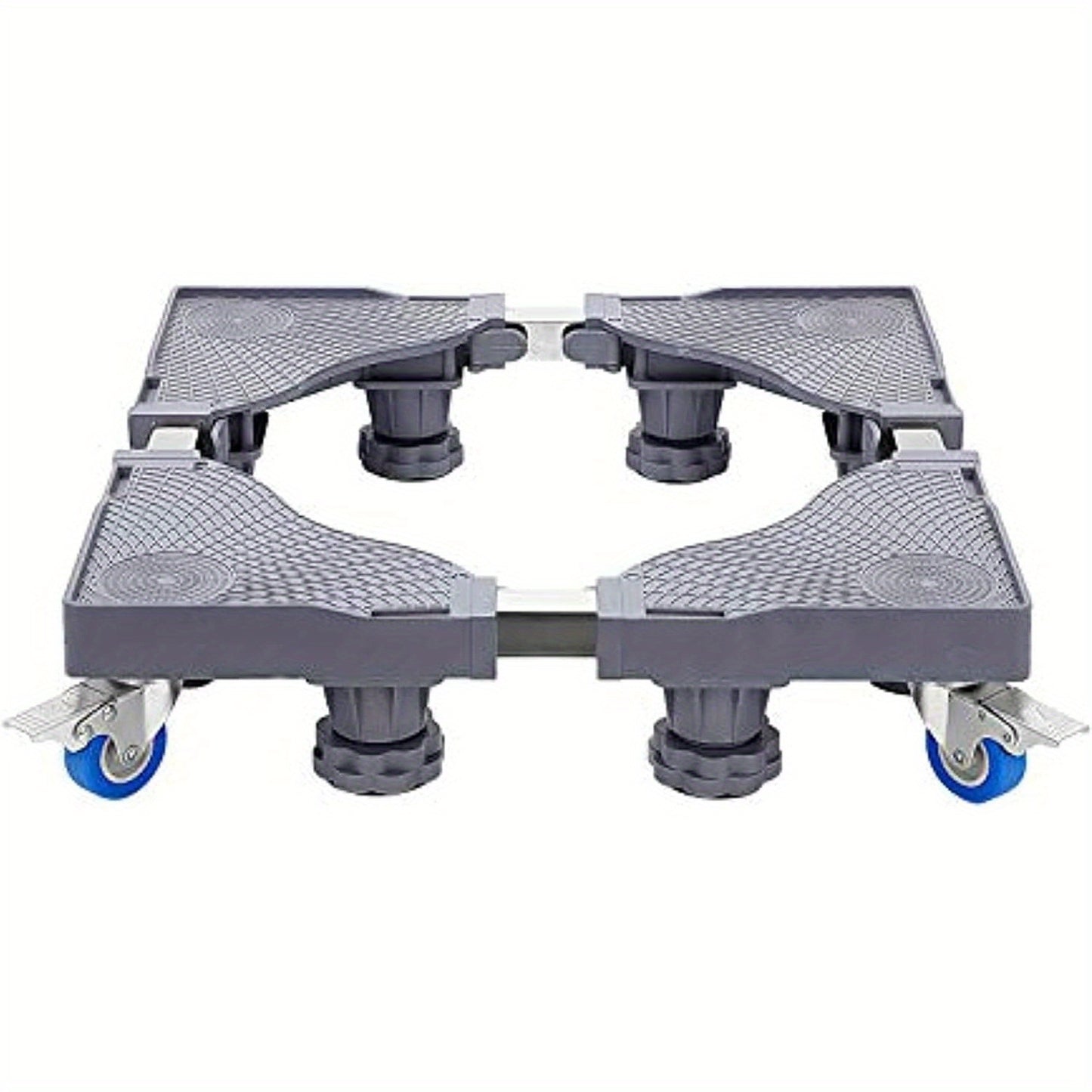 Pied de machine à laver 40-68 cm, base de support réglable pour lève-meuble, pour sèche-linge, machine à laver et réfrigérateur