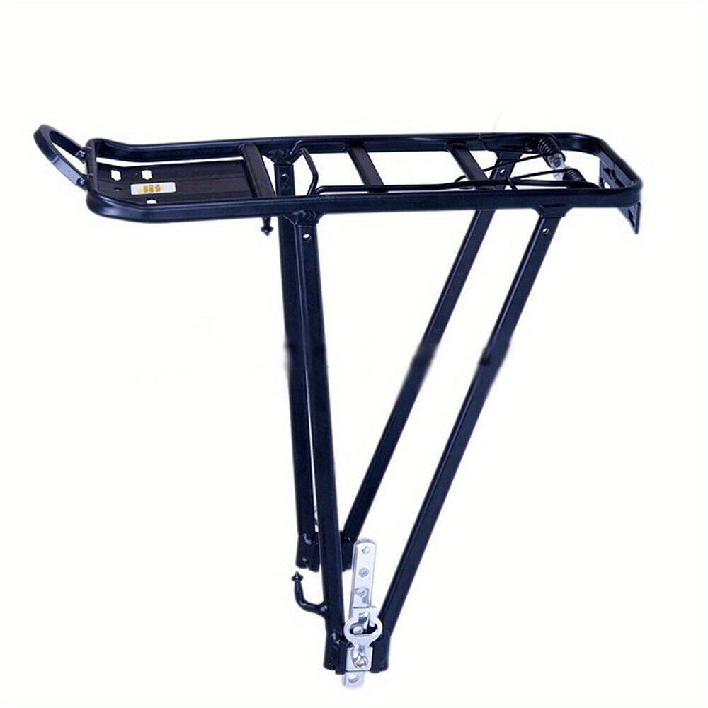 Porte-bagages en aluminium pour vélo, adapté au montage sur la tige de selle, 24, 26, 28, noir.