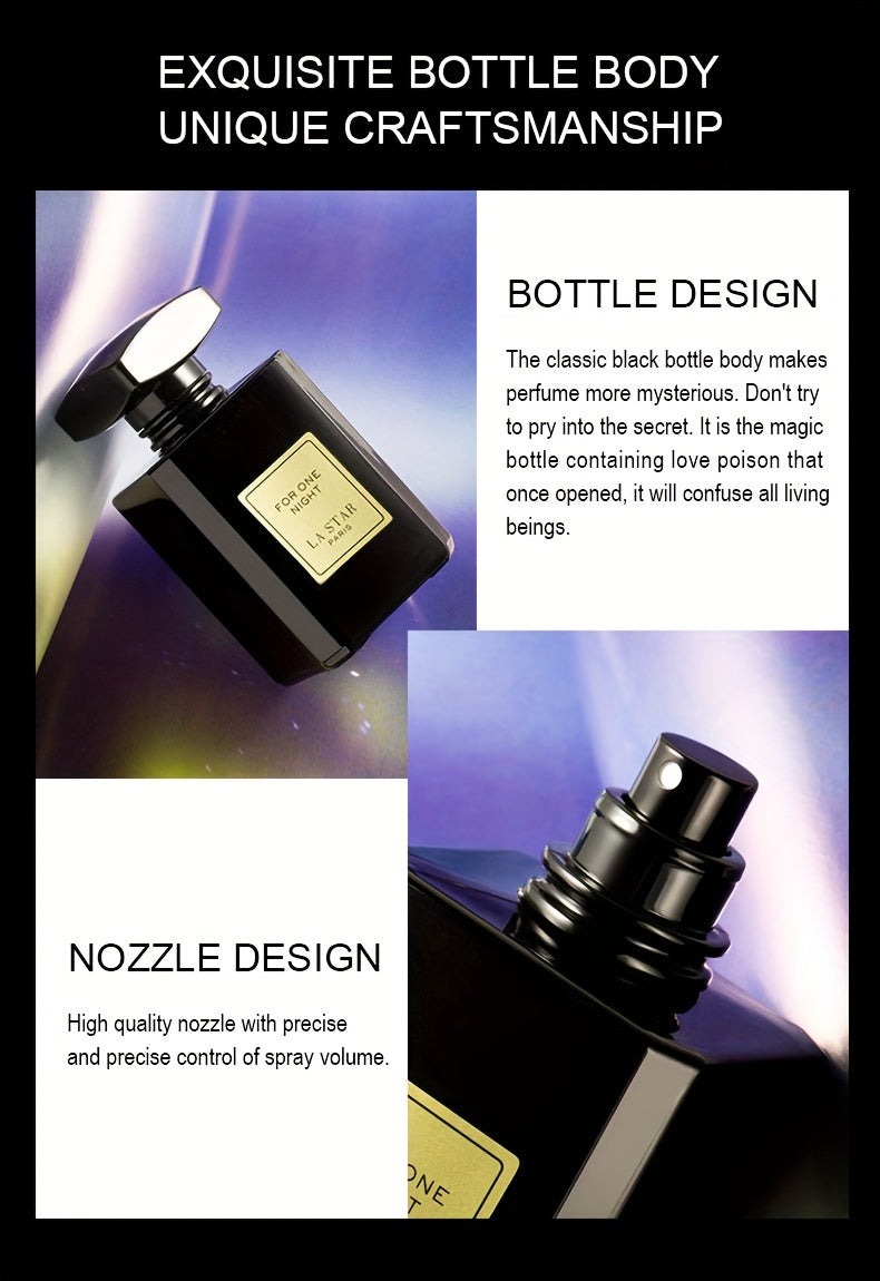 Parfum à phéromones pour hommes 55ml - Fragrance captivante, longue durée, rafraîchissante, stimule la confiance, cadeau parfait pour la Saint-Valentin ou la fête des pères