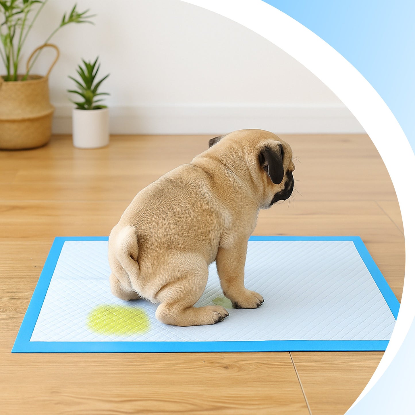 100 PCS Coussinets pour Chiens Retoo Absorbants et Hygiéniques, 100 Pièces 40x60 cm, Super Absorbants et Imperméables, Épais et Très Durables, avec Bords Scellés et Neutralisation des Odeurs, Idéaux pour l'Apprentissage de la Propreté des Chiots, pour Chi