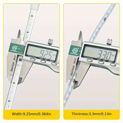 Bande Lumineuse LED AC 220V 230V, 120 LED/mètre 7W/mètre Ruban LED Adhésif, Ruban LED, Blanc ou Blanc Chaud pour Cuisine, Décoration de Pièce, Éclairage Intérieur avec Prise et Interrupteur EU