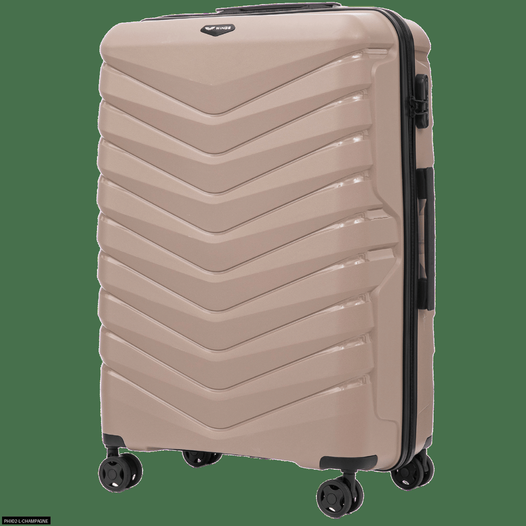 Options de bagages / Polypropylène TSA / 28" 24" 20" 18" pouces / Dimensions environ 75 x 50 x 30 cm ou 68 x 41 x 25 cm ou taille cabine 55 x 40 x 20 cm ou bagage à main 50 x 34 x 18 cm avec roues amovibles / Bagage à main ABS+ de haute qualité, bagage de
