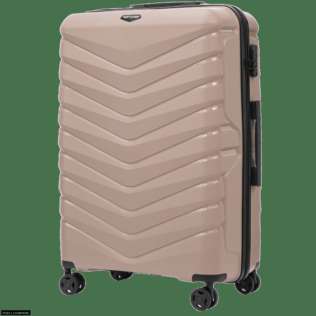 Options de bagages / Polypropylène TSA / 28" 24" 20" 18" pouces / Dimensions environ 75 x 50 x 30 cm ou 68 x 41 x 25 cm ou taille cabine 55 x 40 x 20 cm ou bagage à main 50 x 34 x 18 cm avec roues amovibles / Bagage à main ABS+ de haute qualité, bagage de