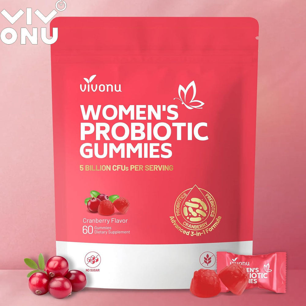 VIVONU Probiotic Fudge, canneberge Probiotic Fudge, 60 granules, 2 gélules par jour