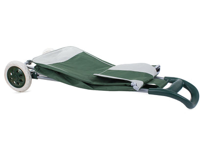 Chariot de courses pliable avec roues, robuste et spacieux, avec poche et poignées, pratique pour transporter des courses lourdes, base stable, grandes roues et poignée durable, en matériau imperméable, facile à nettoyer, poche pour verrouillage ou portef