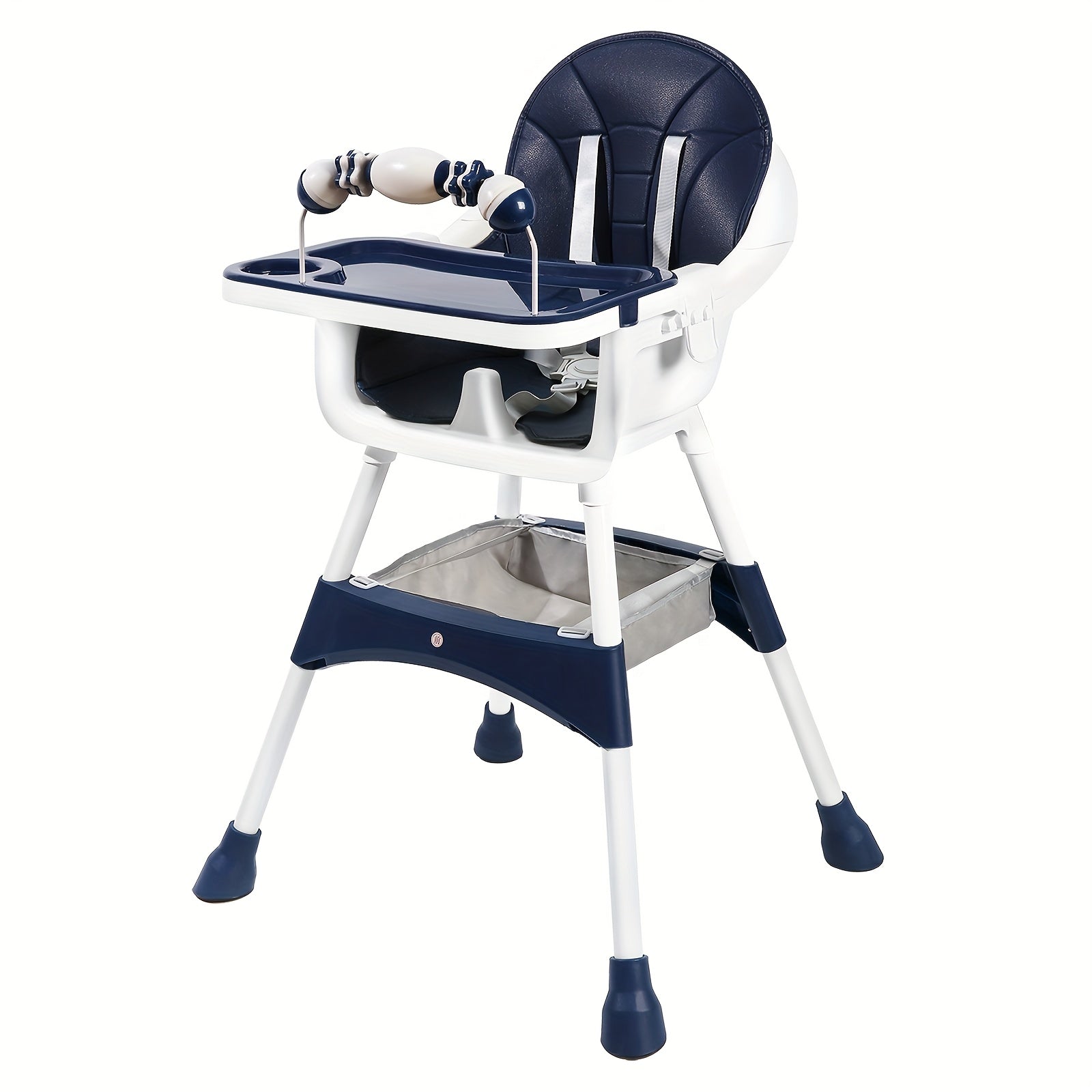 1 chaise de salle à manger, chaise haute multifonctionnelle pour bébé avec jouets, chaise de salle à manger réglable, améliorez votre plaisir de table