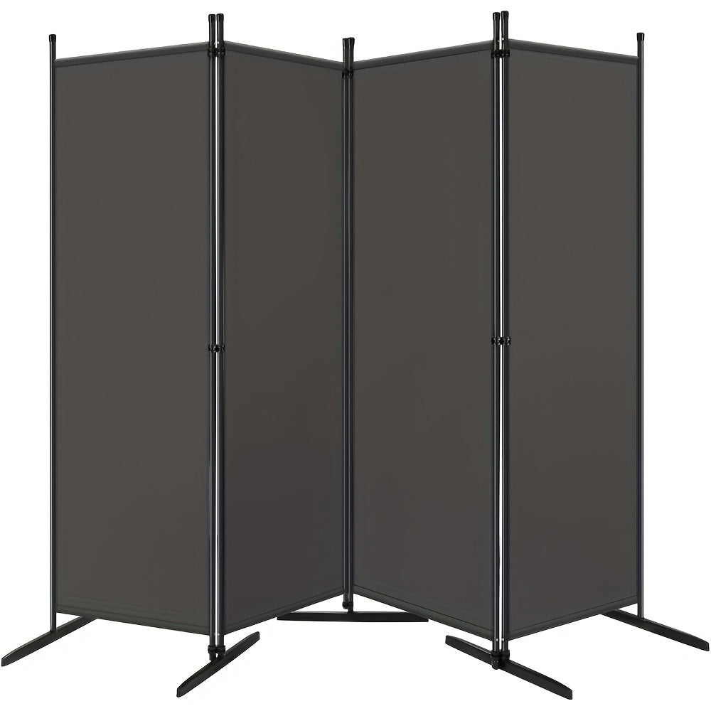 1 pièce Paravent pliant indépendant, robuste et durable, pour séparation d'espace et protection de l'intimité dans un jardin, un balcon, une terrasse, à l'intérieur et à l'extérieur, mur de séparation simple et facile à assembler, démonter et nettoyer