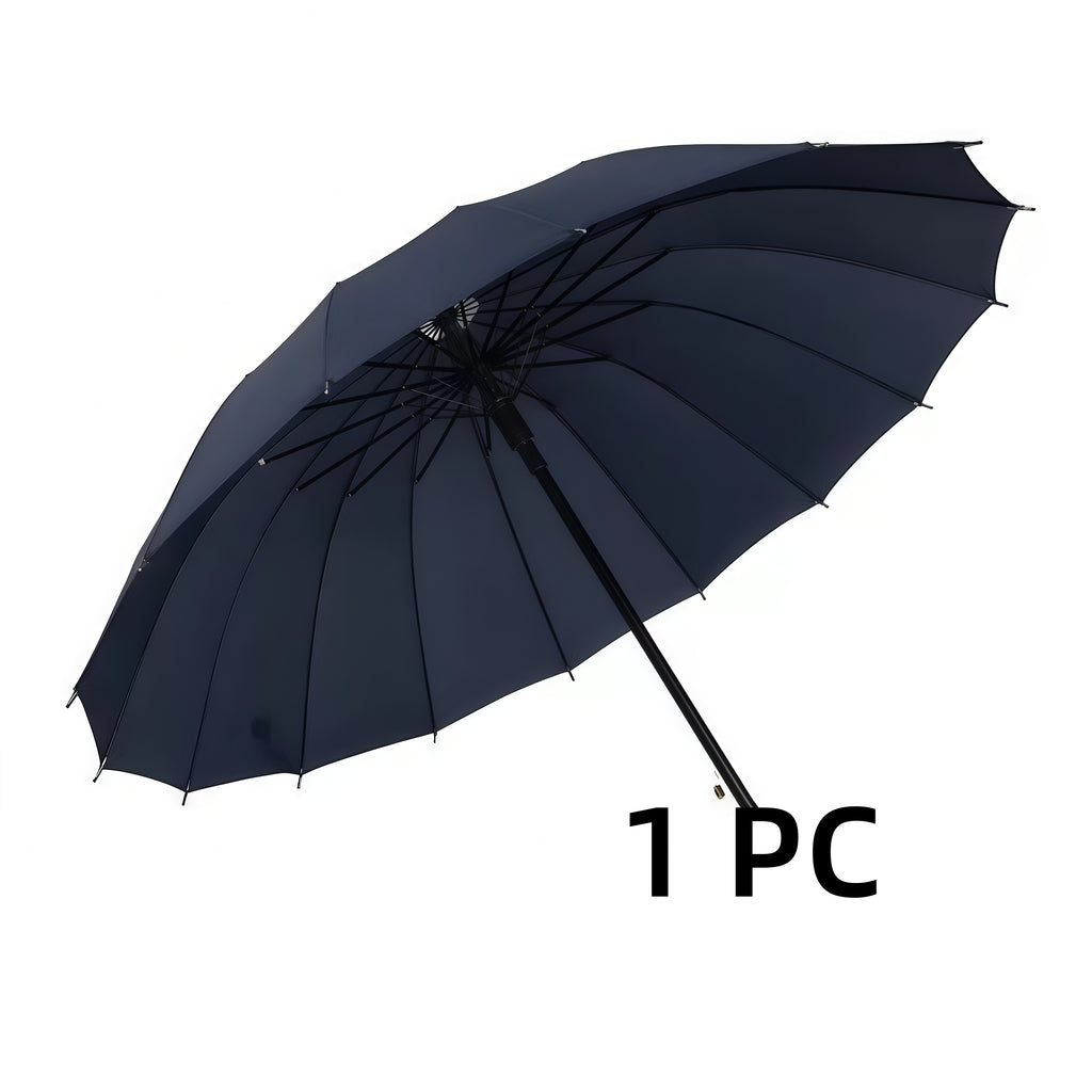 1 pièce ou 2 pièces en option, Parapluie Samouraï Ninja Semi-automatique MEI QI LIN, Le meilleur cadeau créatif (16 baleines), Parapluie à long manche robuste et durable