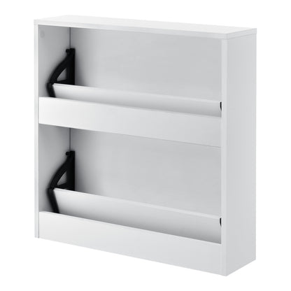 Armoire à chaussures Vogar avec portes miroir de différentes couleurs et tailles