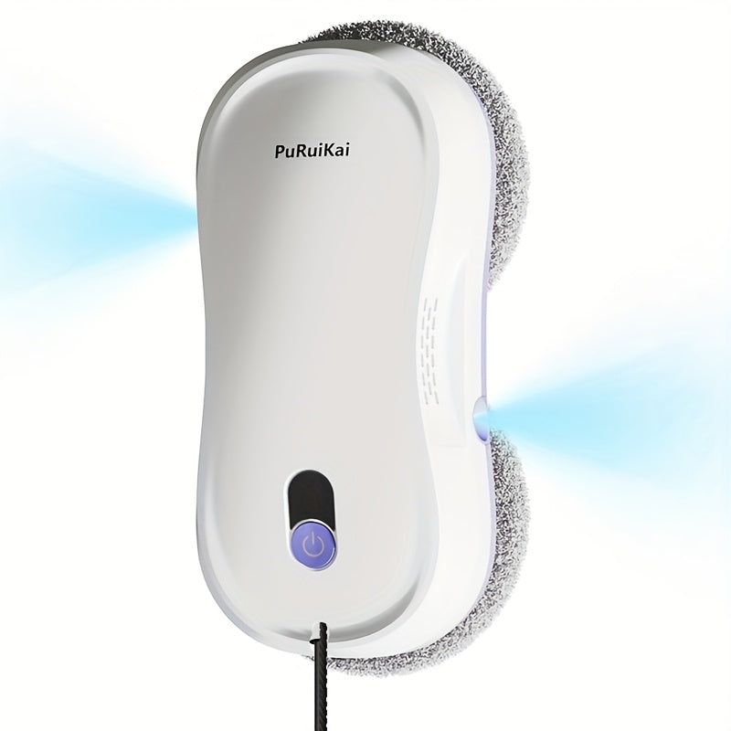 Le Puruikai M8 est un nouvel appareil conçu pour le Black Friday et Noël, fonctionnant comme un robot intelligent pour le nettoyage des fenêtres. Ce modèle compact est équipé de double buses de pulvérisation automatique spécialement conçues pour le nettoy
